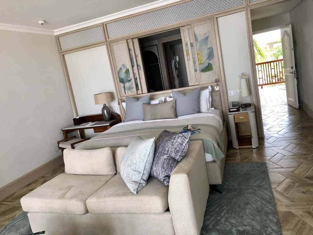 One&Only Le Saint Geran bedroom review