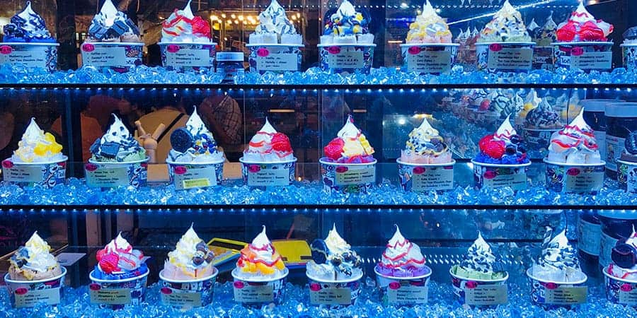 Chiang Mai ice creams Intrepid Explore Northern Thailand