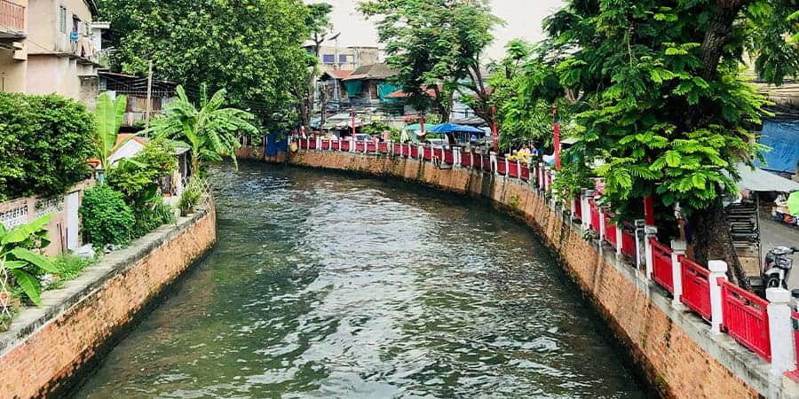 Bangkok canal Intrepid Explore Northern Thailand