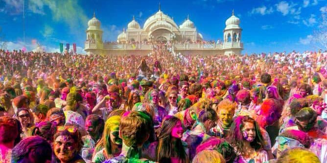 Holi-Festival in India, March