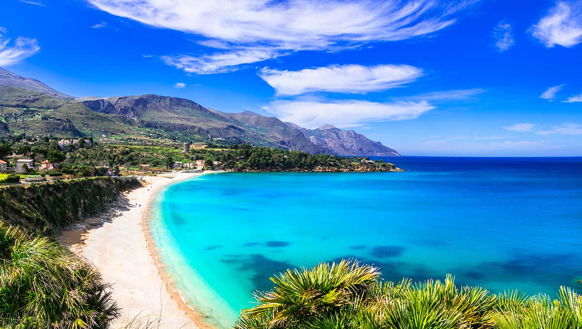 Sicilian Beach in Italy