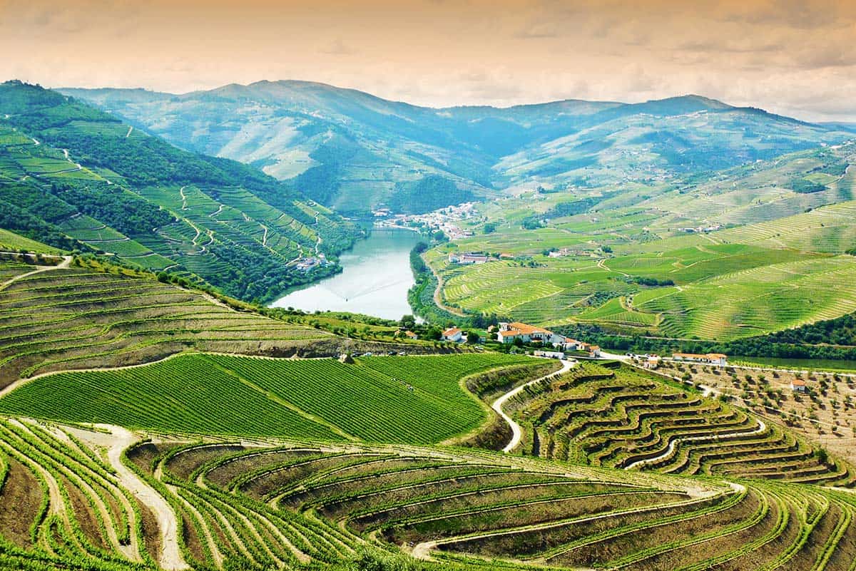 Douro Valley Portugal in October