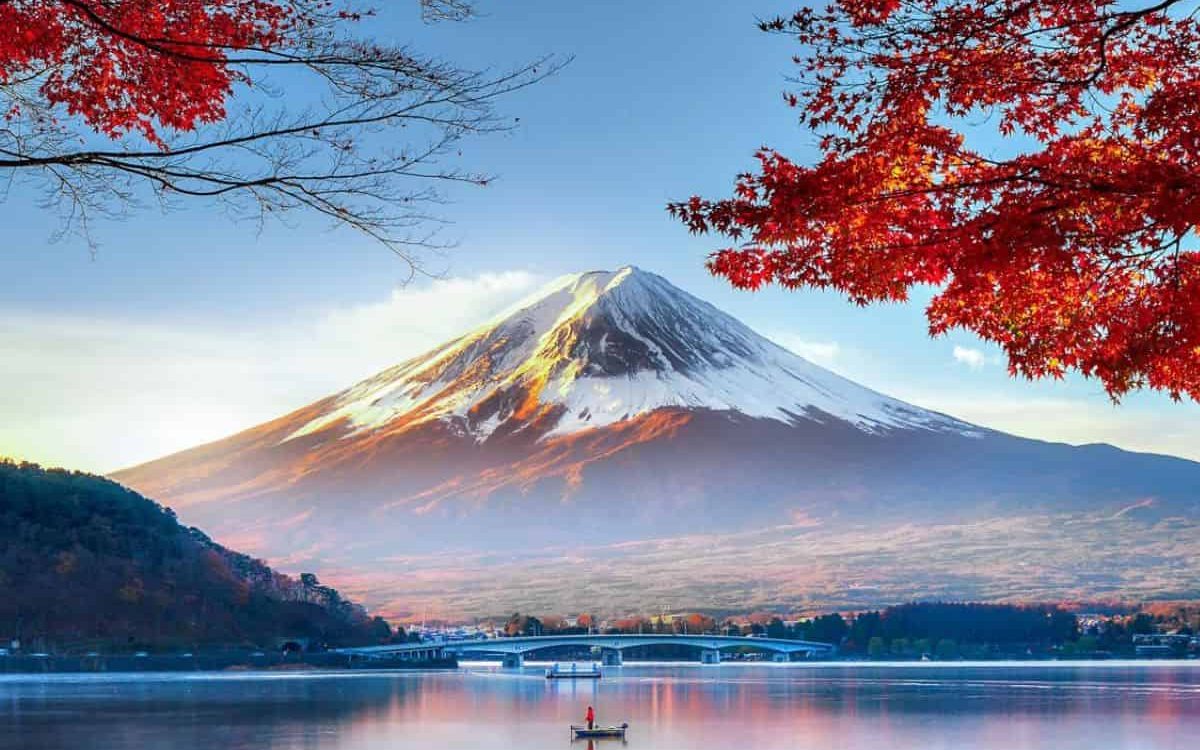 Japan With Mount Fuji